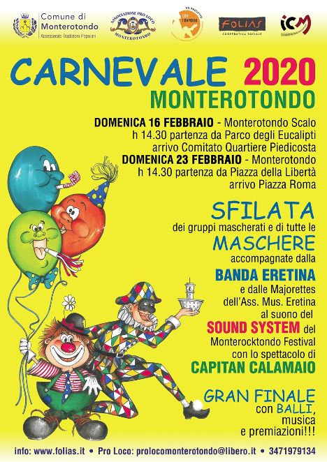 Carnevale a Monterotondo 2020
